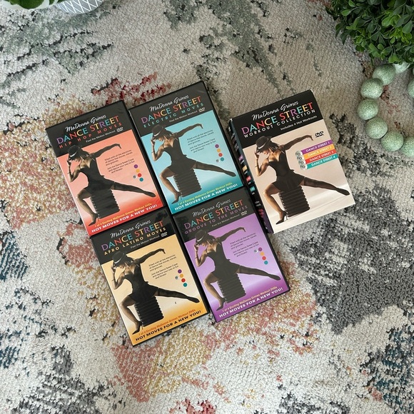 Y2K Madonna Grimes Dance Street Workout Collection DVD Set of 4 Fitness Dance - Picture 3 of 16